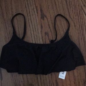 Old Navy black swim top